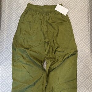 Athleta Olive Green Track Pants